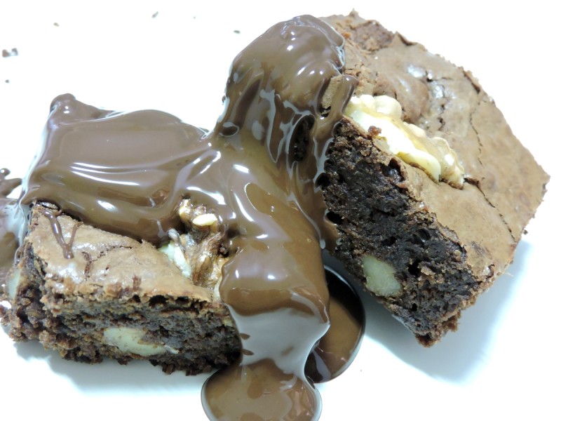 Receta de Brownie con chocolate