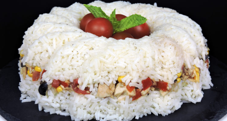 Pastel de arroz con atún (ensalada de arroz) Pastel de arroz con atún (ensalada de arroz)