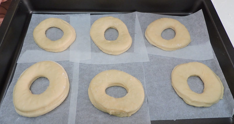 Donuts antes de doblar su volumen