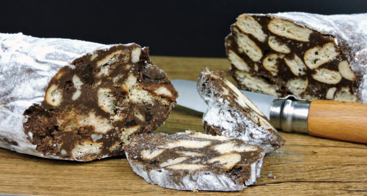 Salami de chocolate Salami de chocolate
