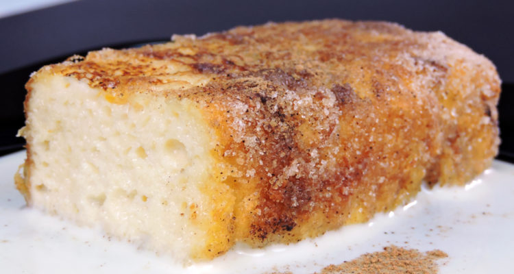 Torrijas “tres leches” de bizcocho Torrijas “tres leches” de bizcocho