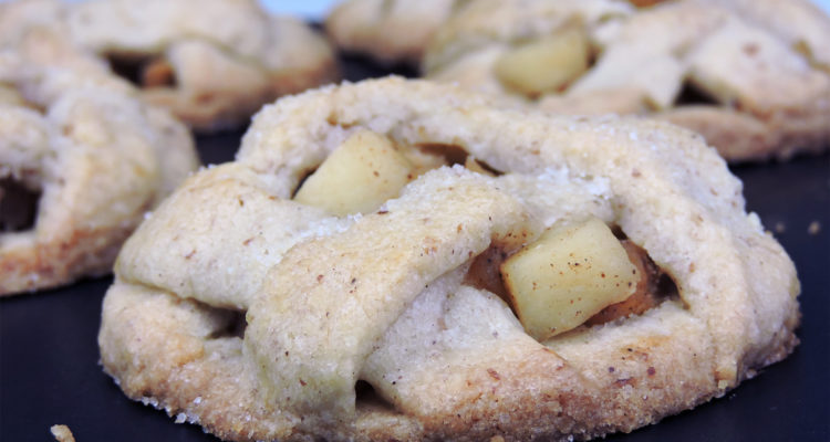 Galletas rellenas de manzana Galletas rellenas de manzana