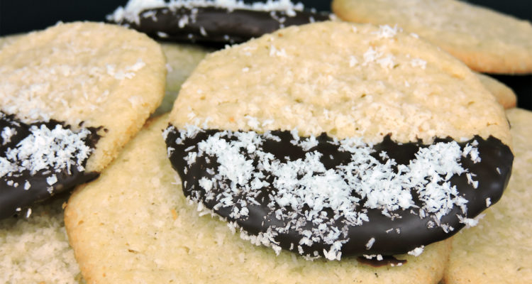 Galletas de coco y chocolate Galletas de coco y chocolate