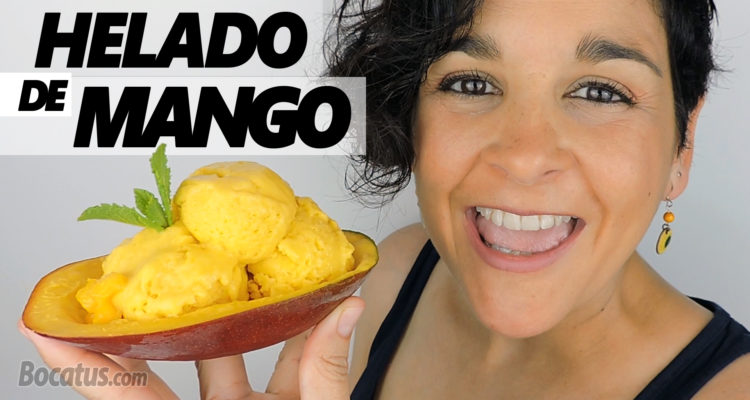 Helado de Mango (fácil y cremoso) Helado de Mango (fácil y cremoso)