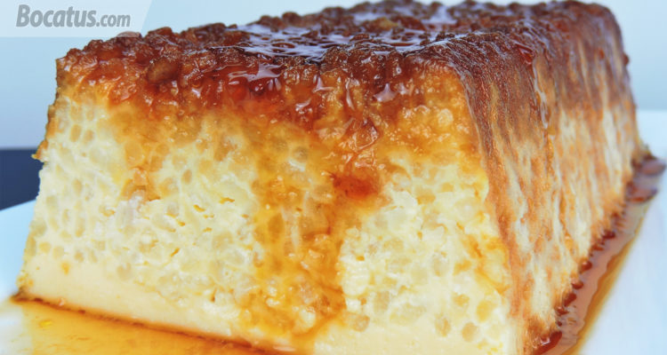 Flan de arroz con leche Flan de arroz con leche