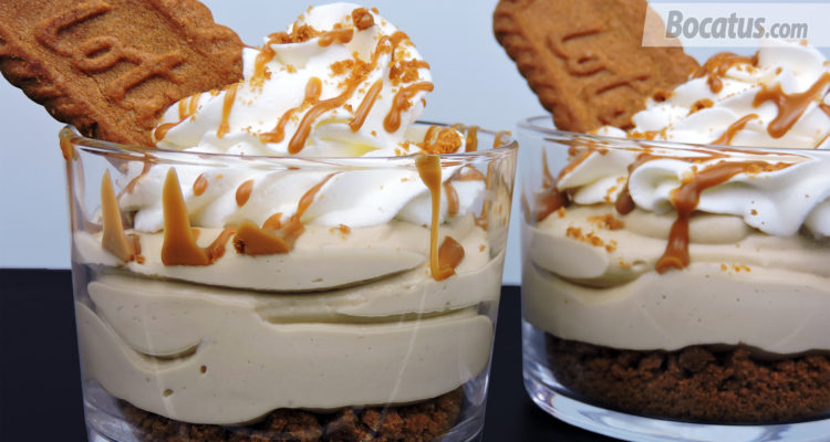 Mousse de queso con galletas Lotus Mousse de queso con galletas Lotus