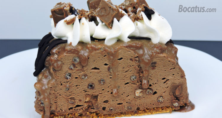 Tarta de turrón de chocolate Suchard (fácil y sin horno) Tarta de turrón de chocolate Suchard (fácil y sin horno)