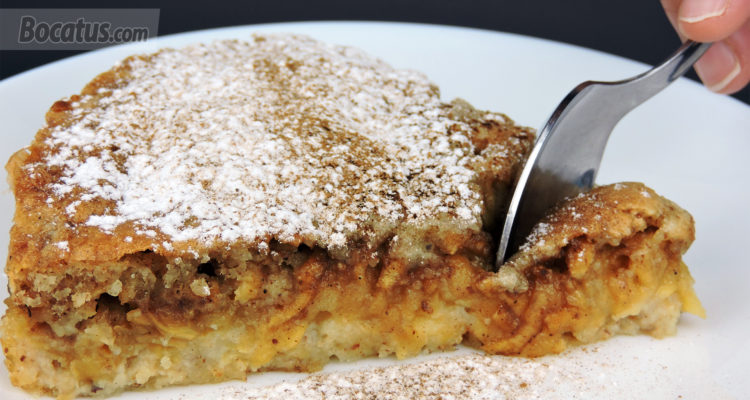 Tarta de manzana y almendra Tarta de manzana y almendra