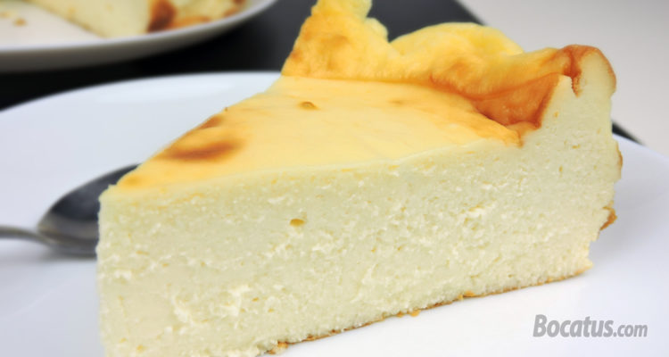 Tarta de Queso fácil y rica, sin base de galleta ni cobertura Tarta de Queso fácil y rica, sin base de galleta ni cobertura