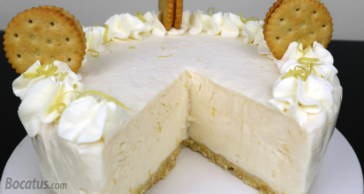 Tarta de limón helada Tarta de limón helada