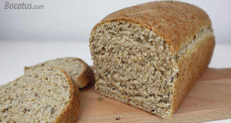 Pan de molde casero (integral y con semillas) Pan de molde casero (integral y con semillas)