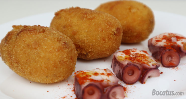 CROQUETAS de Pulpo a la Gallega CROQUETAS de Pulpo a la Gallega