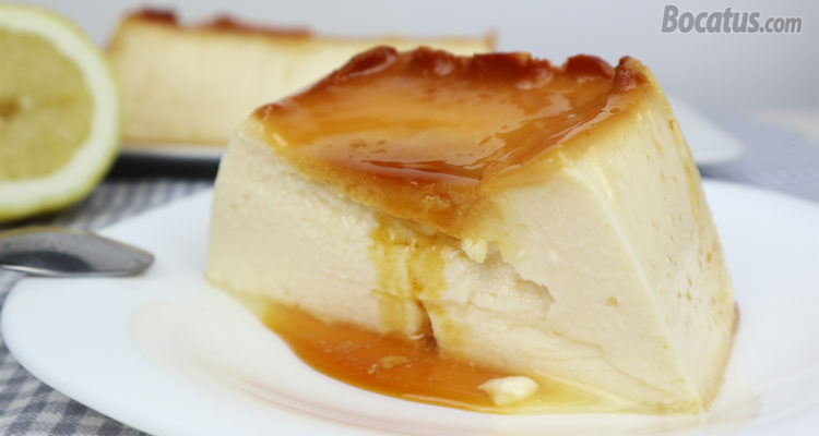 Flan de yogur y limón Flan de yogur y limón
