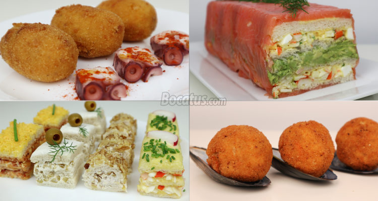4 recetas de Canapés y Aperitivos para Navidad 4 recetas de Canapés y Aperitivos para Navidad