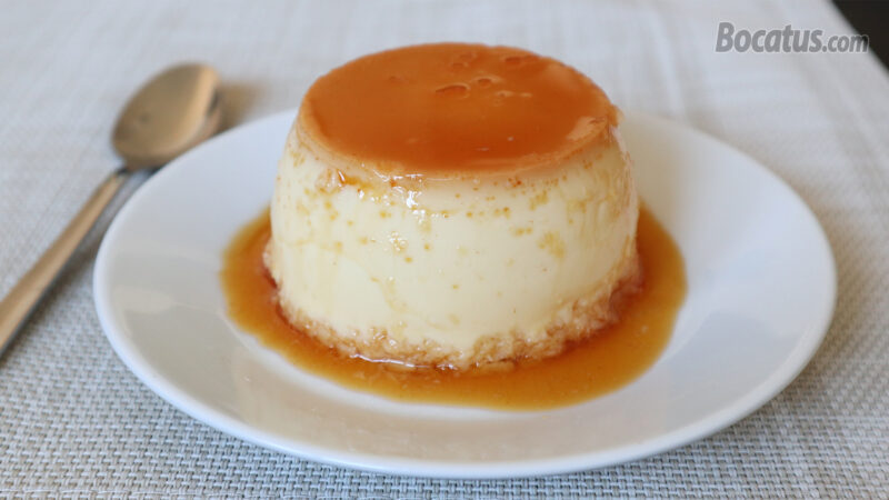 Flan de leche condensada y coco Flan de leche condensada y coco