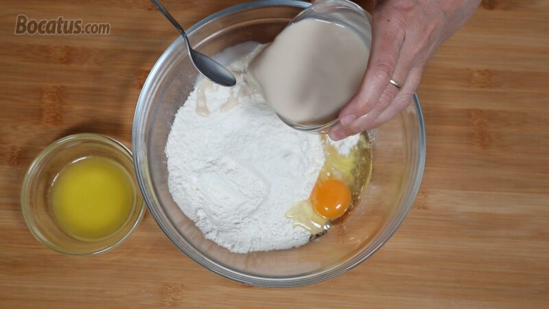 Preparando la masa Preparando la masa