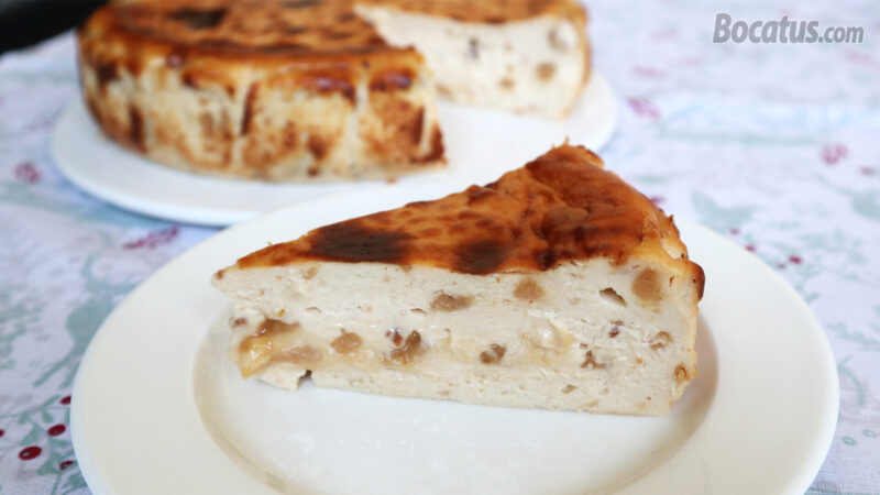 Tarta de Queso La Viña con Turrón