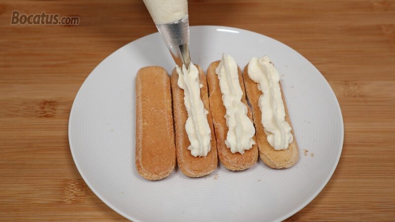 Montando los pasteles