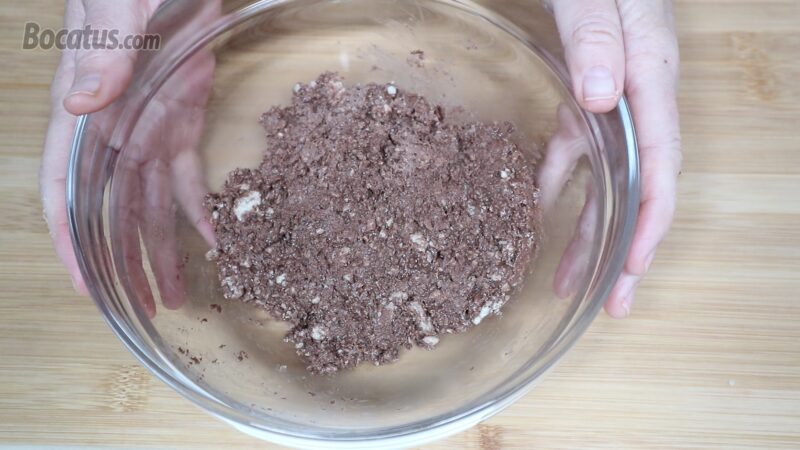 Mezcla de barquillos y Nutella