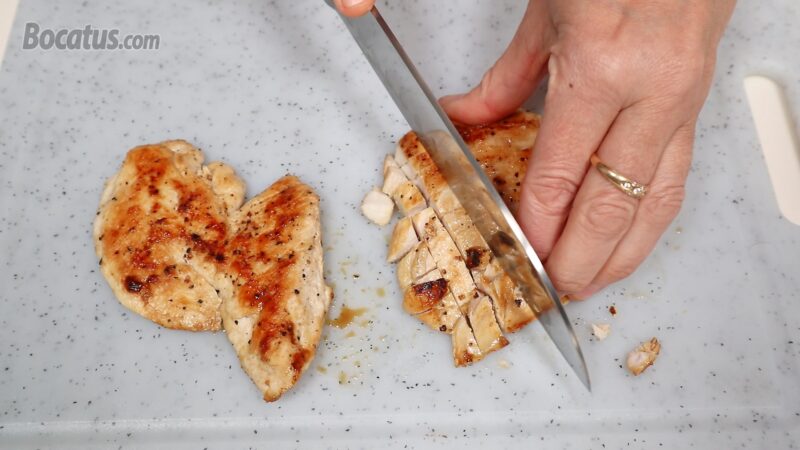 Cortando el pollo Cortando el pollo