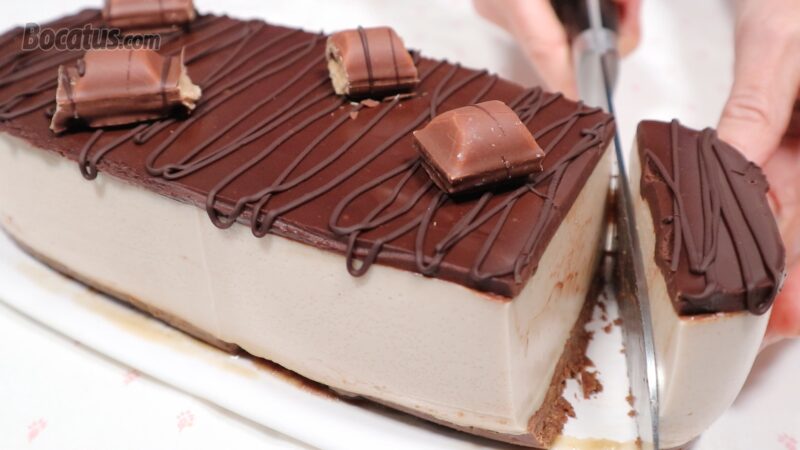 Tarta Kinder sin horno