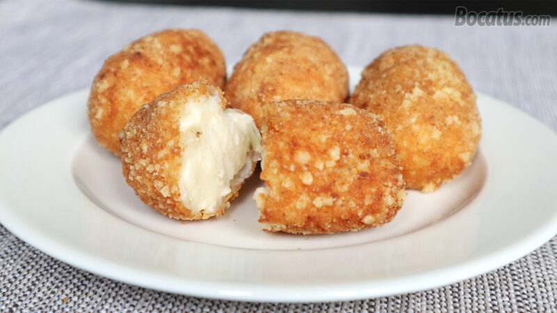 Croquetas de pollo caseras y cremosas Croquetas de pollo caseras y cremosas