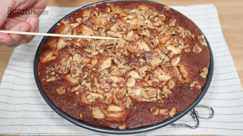 Bizcocho recién horneado