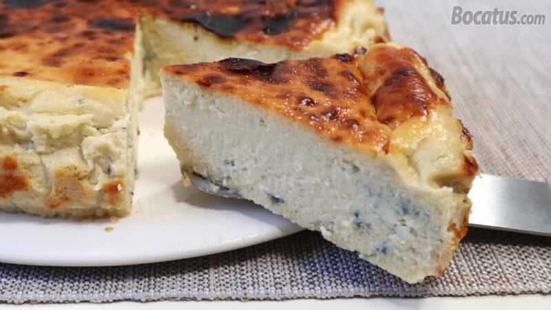 Tarta de queso con queso azul: receta fácil para sorprender