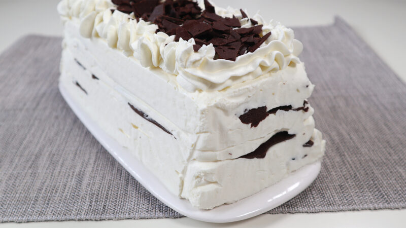 Tarta helada tipo Comtessa (fácil y cremosa)
