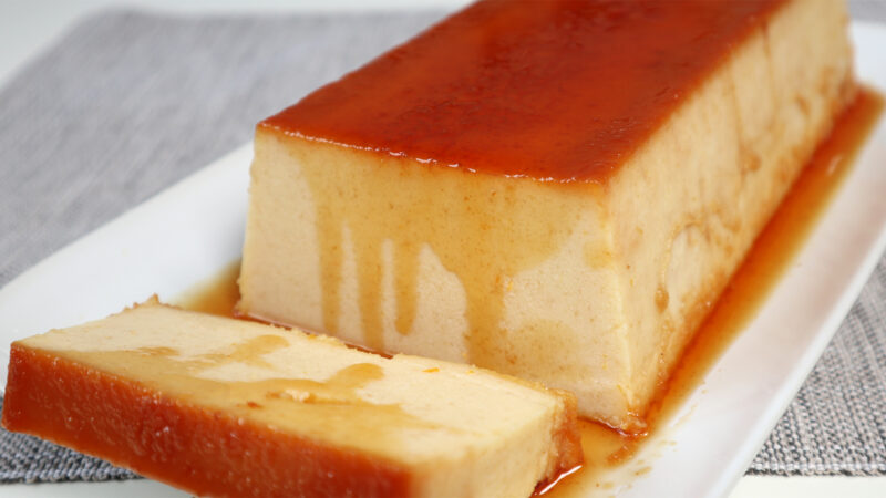 Flan de pan (receta de aprovechamiento fácil)