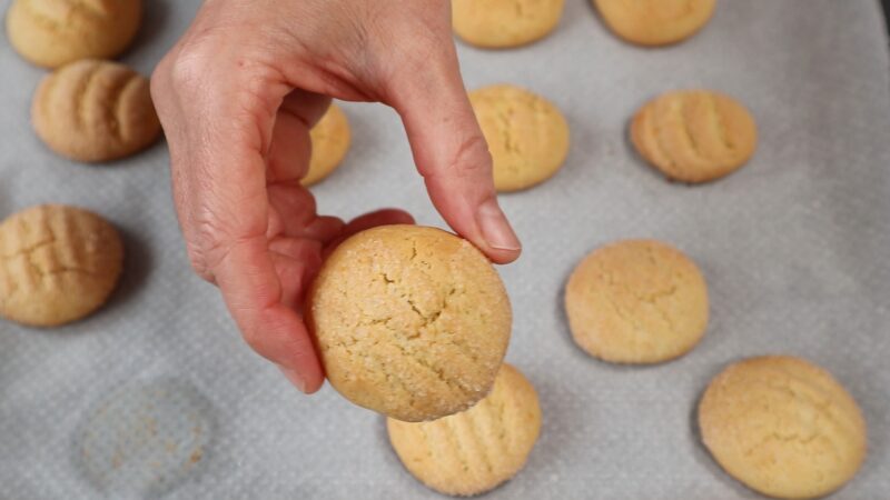 Galletas recién horneadas