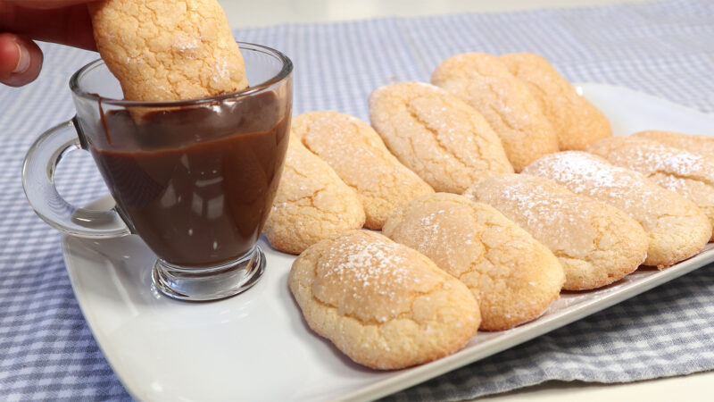 Bizcochos de soletilla caseros (fáciles y esponjosos)
